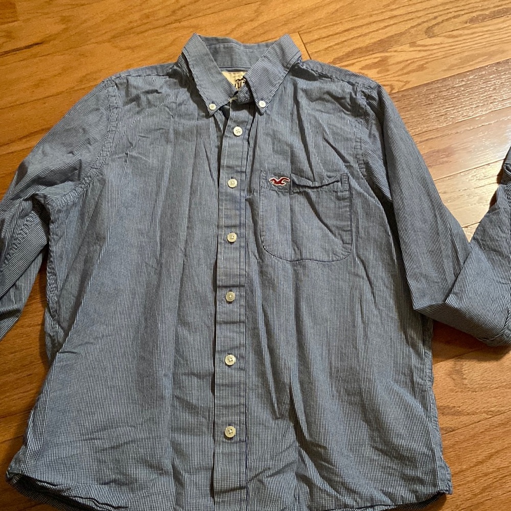 Hollister boys button up